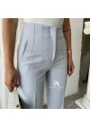 Flatolu Pantolon - Bebe Mavi
