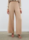 Salaş Krep Pantolon - Bej