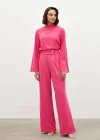 Bel Detaylı Pantolon - Pembe