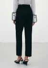 Kemerli Pantolon - Siyah
