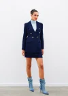 Mini Boy Tüvit Etek - LACİVERT