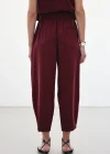 Şalvar Kesim Pantolon - Bordo