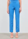 Zincir Aksesuarlı Pantolon - Mavi