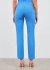 Zincir Aksesuarlı Pantolon - Mavi