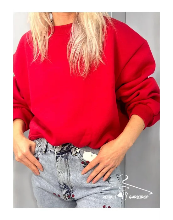 R&G NAKIŞ DETAYLI DENİM KOT PANTALON