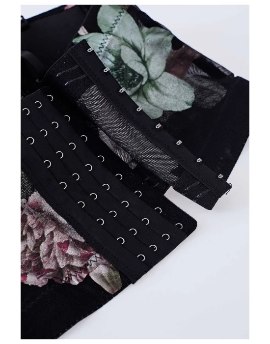 Çiçek Desen Büstiyer