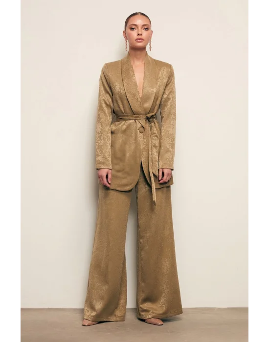 Geniş Paça Pantolon - HAKİ