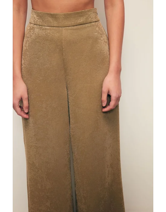 Geniş Paça Pantolon - HAKİ