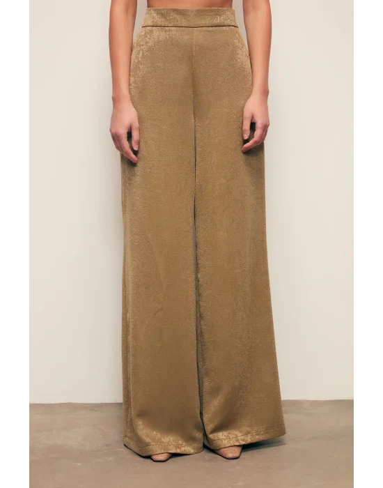 Geniş Paça Pantolon - HAKİ