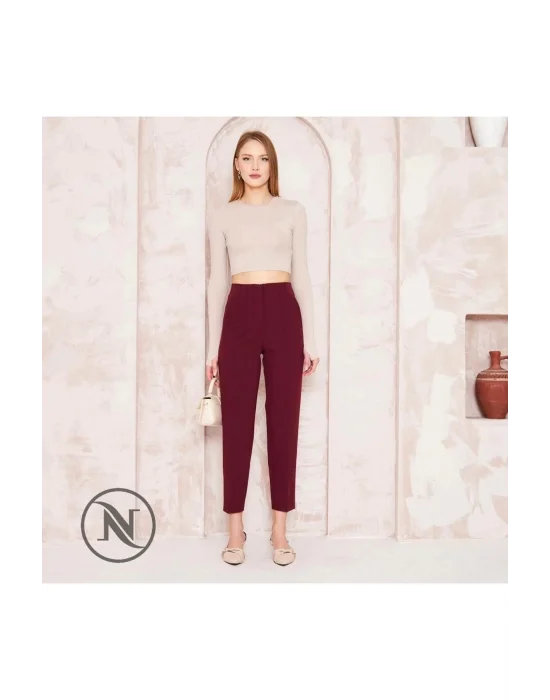 YÜKSEKBEL FLATOLU PANTOLON