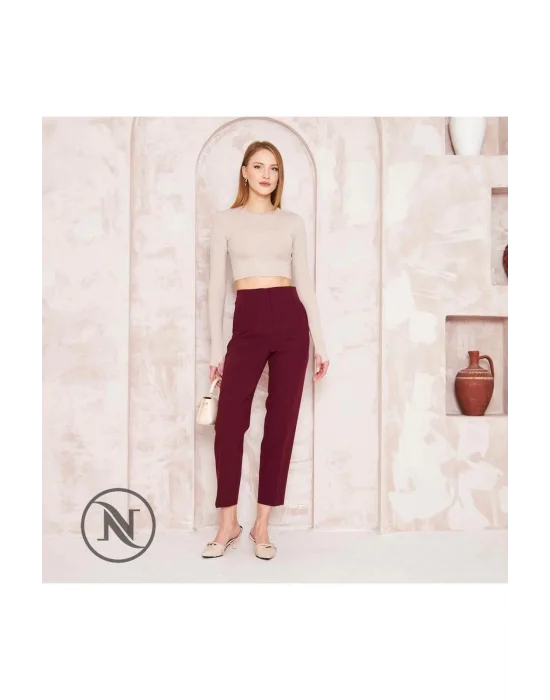 YÜKSEKBEL FLATOLU PANTOLON