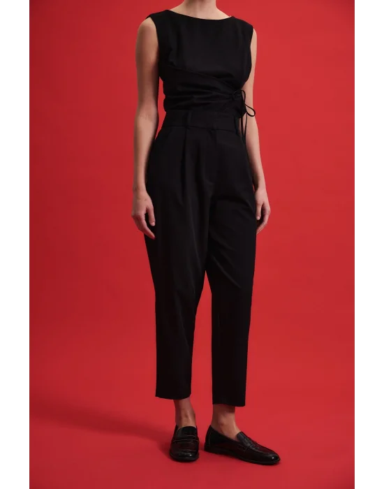 Lena Havuç Pantolon - Siyah
