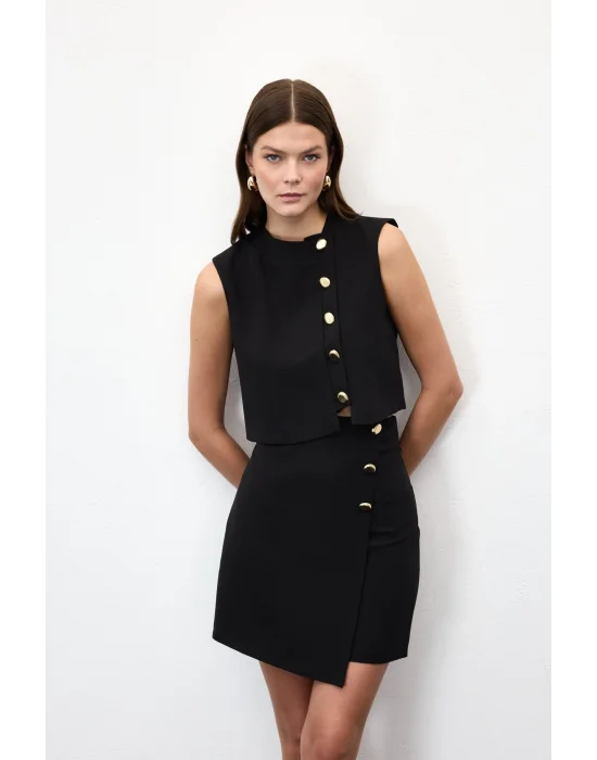 Lucy Mini Etek - Siyah