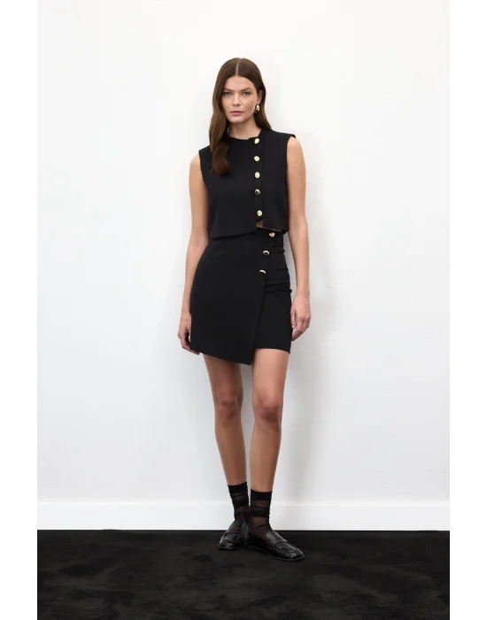 Lucy Mini Etek - Siyah