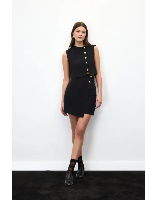 Lucy Mini Etek - Siyah