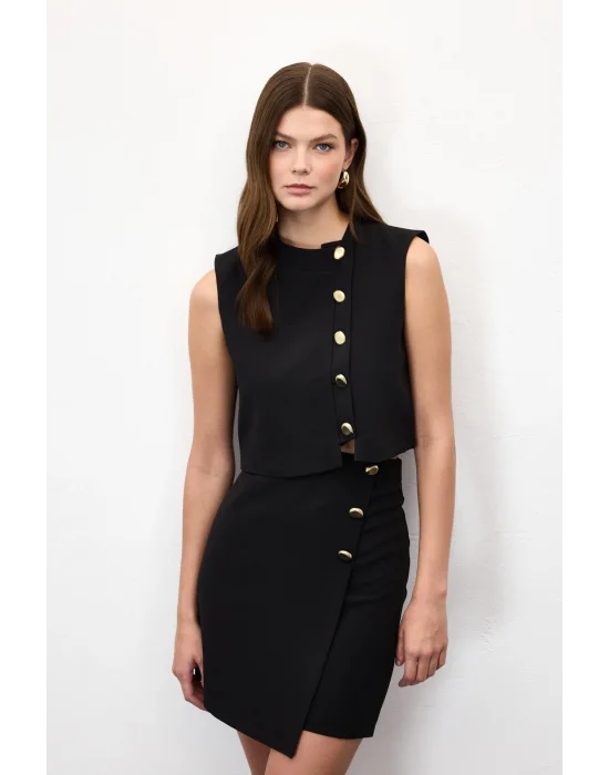 Lucy Mini Etek - Siyah