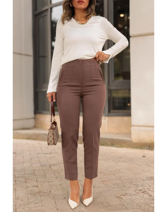 Önü Flatolu Pantolon