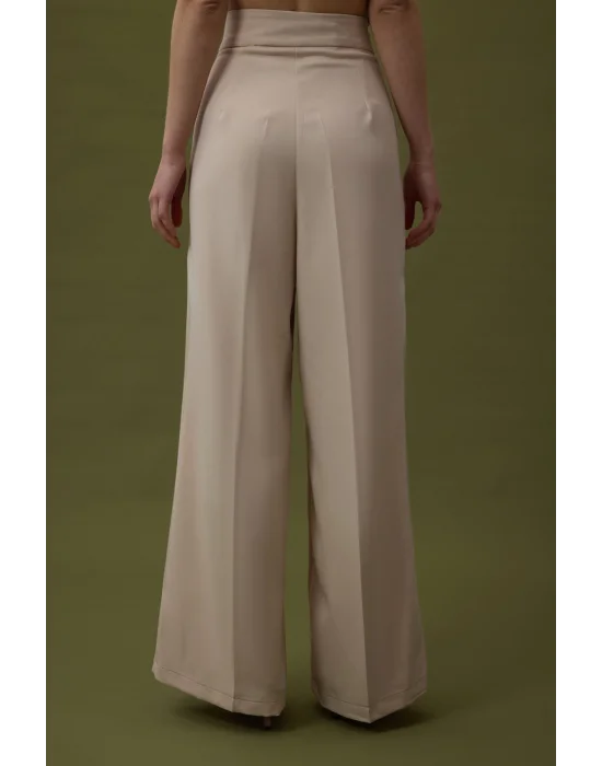 Sofia Palazzo Pantolon - Bej