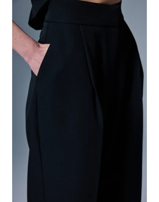 Sofia Palazzo Pantolon - Siyah
