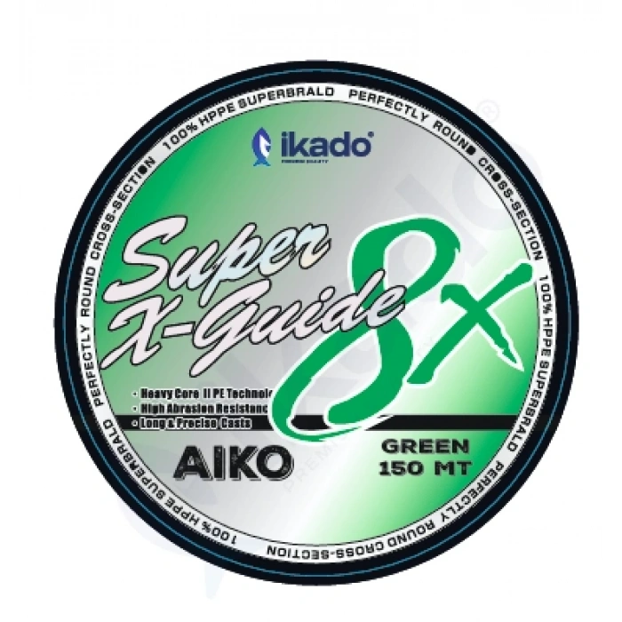 İKADO AIKO 8X 150 MT İP MİSİNA - YEŞİL 0,16 MM