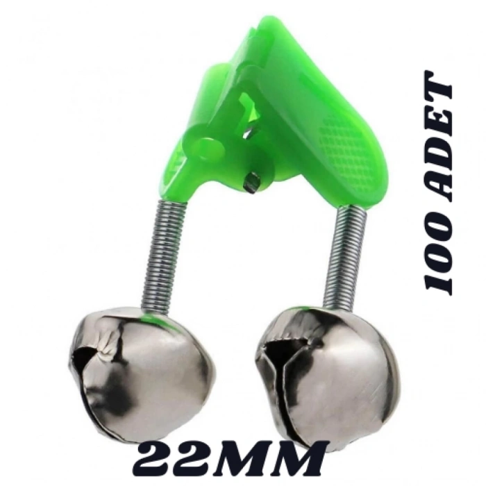 PLASTİK ÇİFTLİ ZİL 22MM (100 ADET)