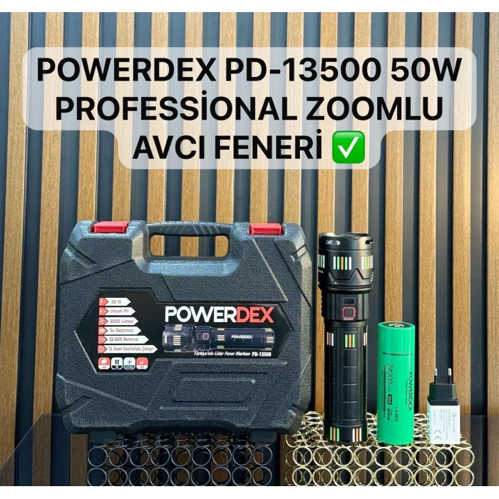 Powerdex PD-13500 Profesyonel El Feneri