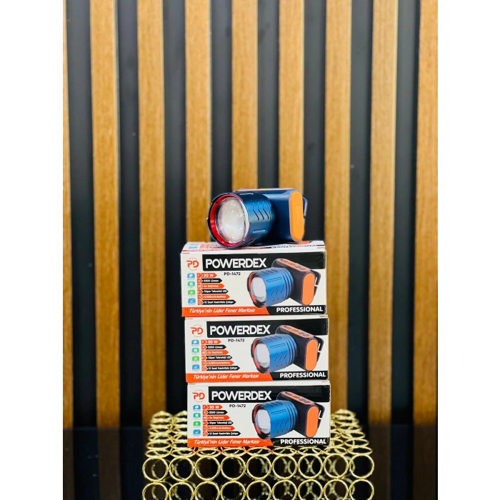 Powerdex PD-1472 Kafa Lambası