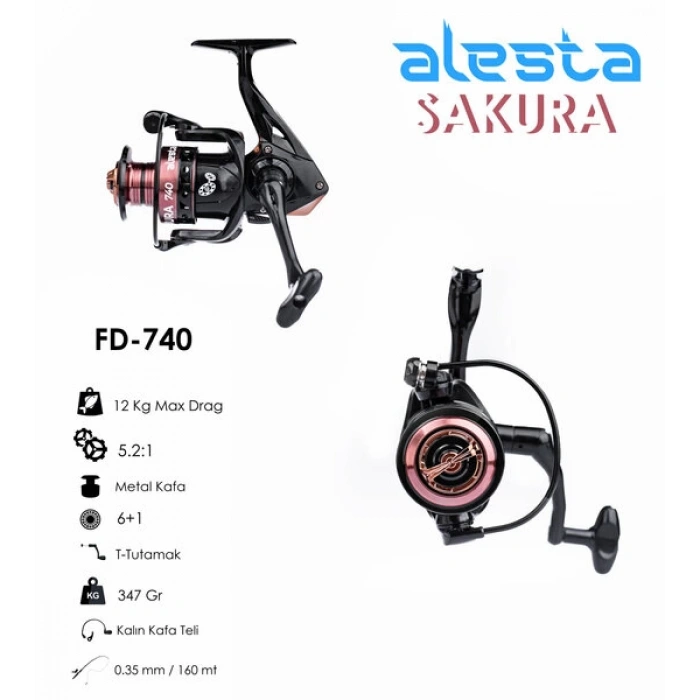 SAKURA FD-740 AL KAFA CNC KOL 6+1 BB