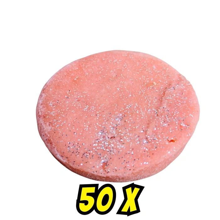 Yuvarlak Pasta Hamur Kırmızı Simli