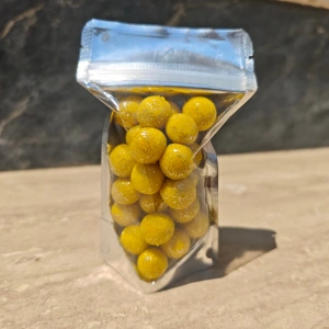 Yuvarlak Sarı Simli Hamur