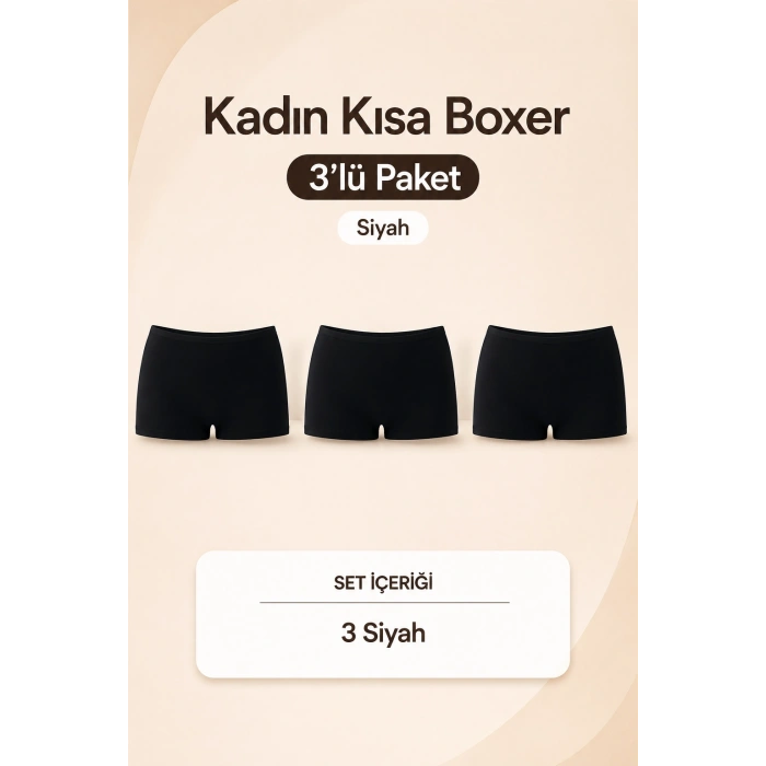 3lü Kadın Boxer