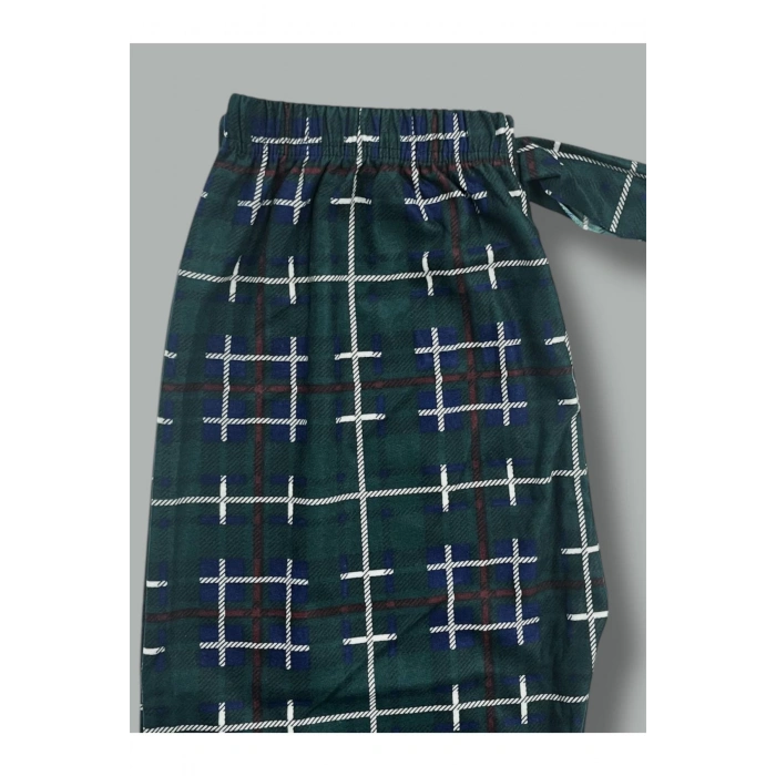 İpeksi Dokulu Süet Pijama Altı