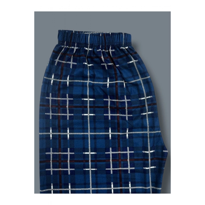 İpeksi Dokulu Süet Pijama Altı