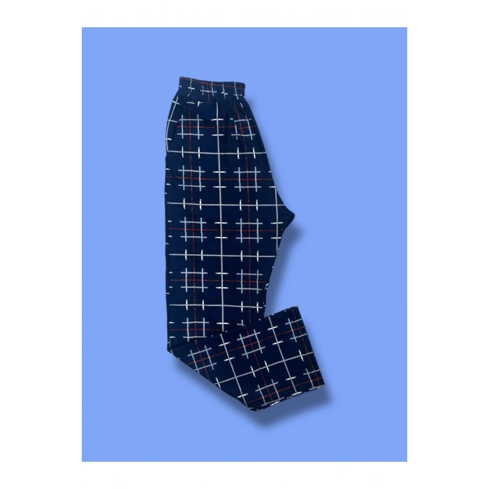 Cepli Ipeksi Dokulu Süet Pijama Alt Unisex