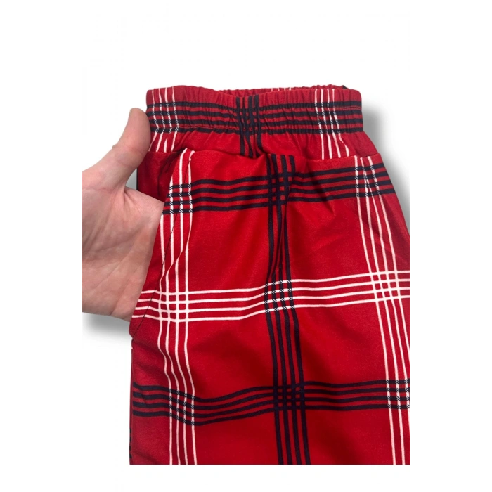 Cepli Ipeksi Dokulu Süet Pijama Alt Unisex