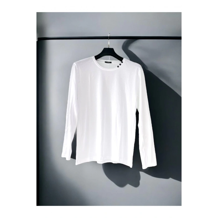 Uzun Kollu Büyük Beden Anne Body/Bluz