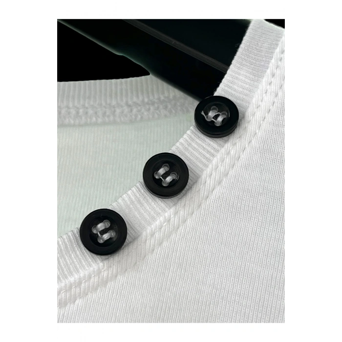 Uzun Kollu Büyük Beden Anne Body/Bluz