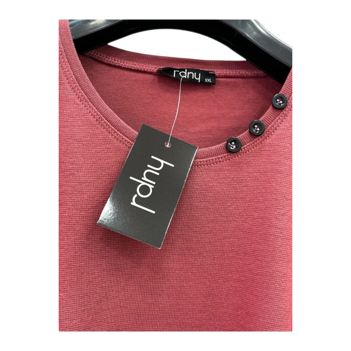 Kısa Kollu Büyük Beden Anne Body/Bluz/Tişört