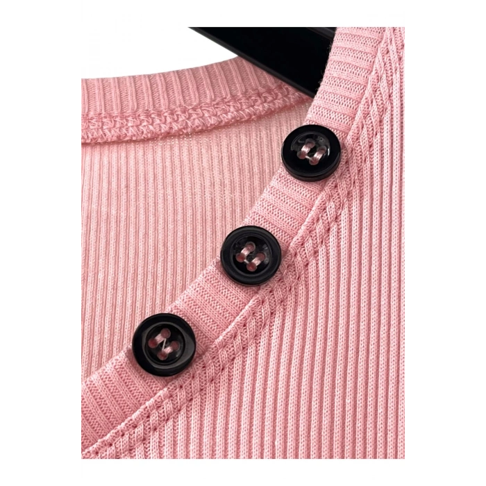 Kısa Kollu Büyük Beden Anne Body/Bluz/Tişört