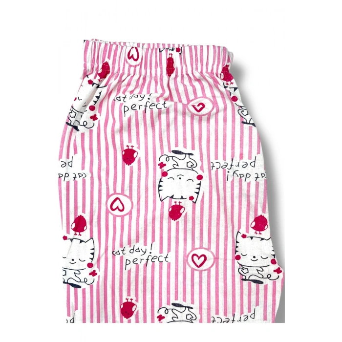 Desenli Penye Kadın Pijama Altı