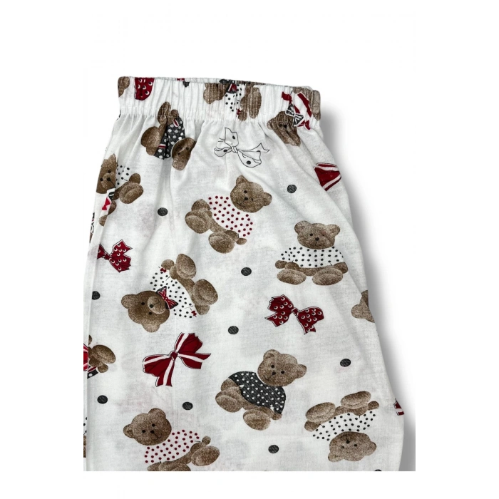 Desenli Penye Kadın Pijama Altı