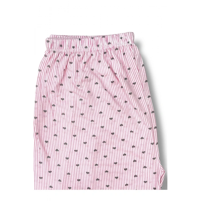 Desenli Penye Kadın Pijama Altı