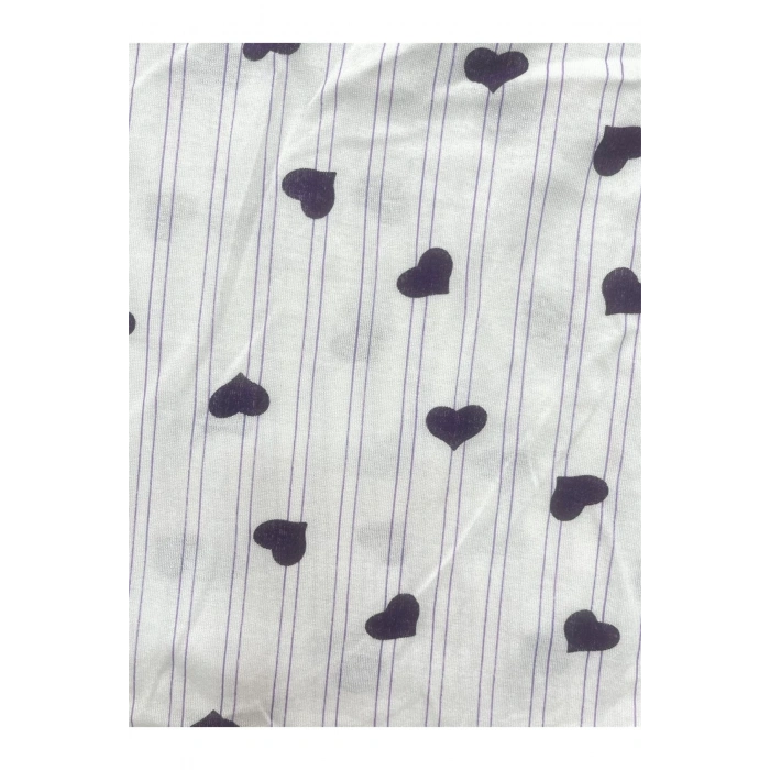 Desenli Penye Diz Altı Büyük Beden Anne Kadın Kapri