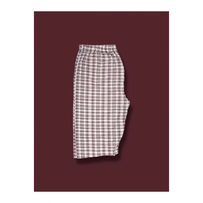 Desenli Penye Diz Altı Büyük Beden Anne Kadın Kapri