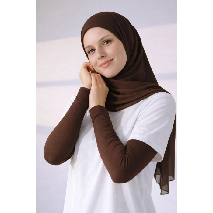 Kaliteli Penye Namaz Kolluğu 3 Çift - Siyah - Beyaz - Kahve