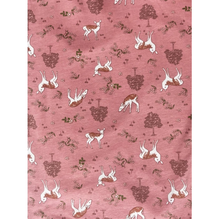 Desenli Penye Kadın Pijama Altı