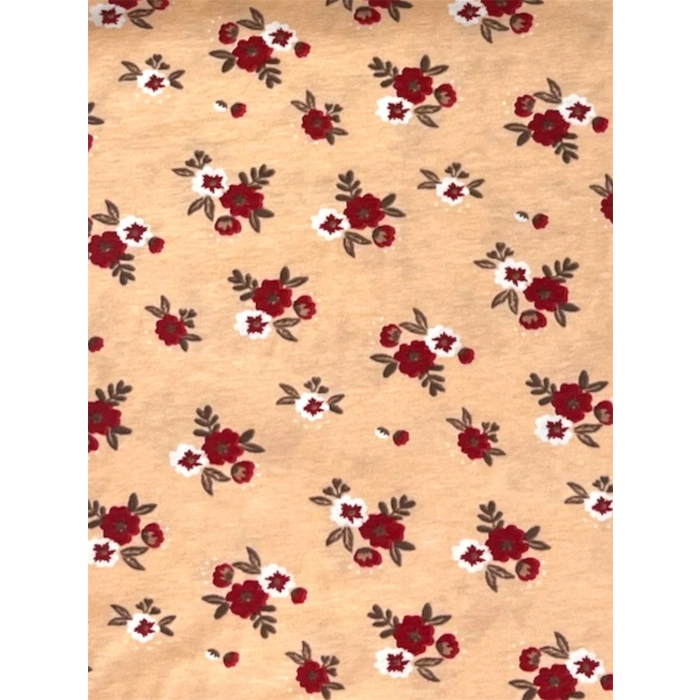 Desenli Penye Kadın Pijama Altı