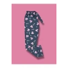 İpeksi Dokulu Süet Pijama Altı