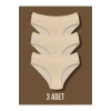 Yüksek Kalite Penye Kadın Bikini Külot 3lü