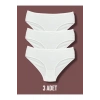 Yüksek Kalite Penye Kadın Bikini Külot 3lü